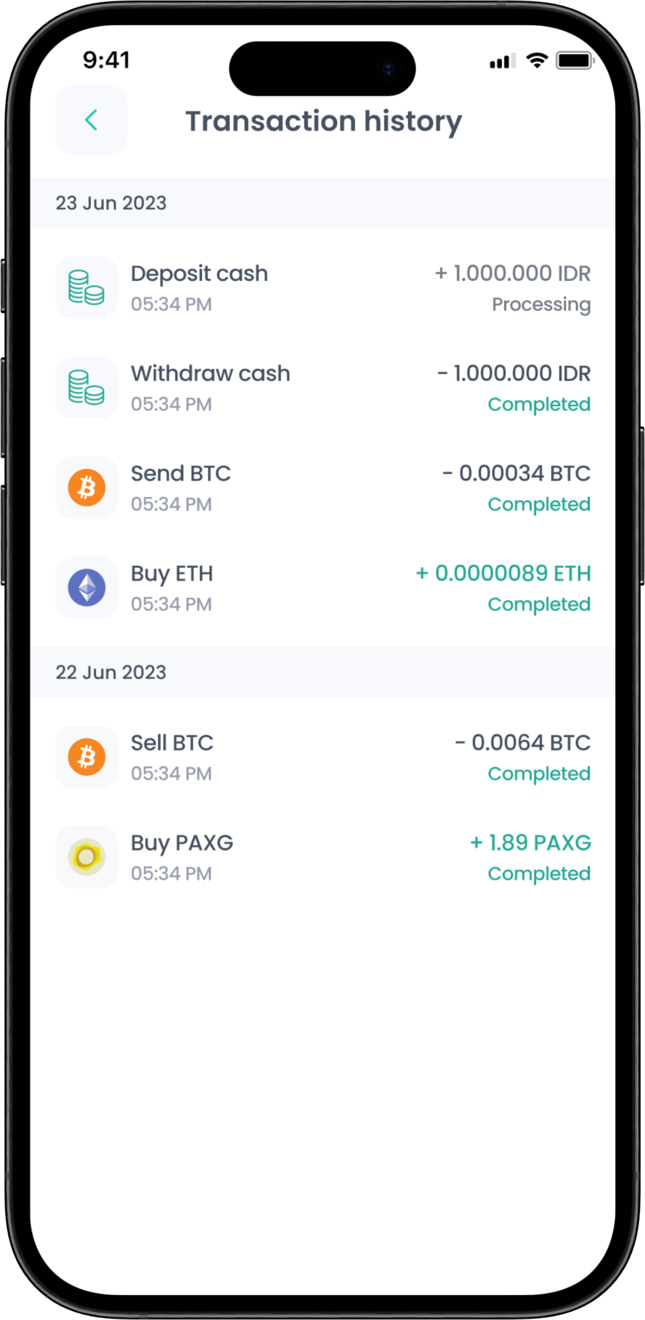 Where To See The Transaction History? – Fasset